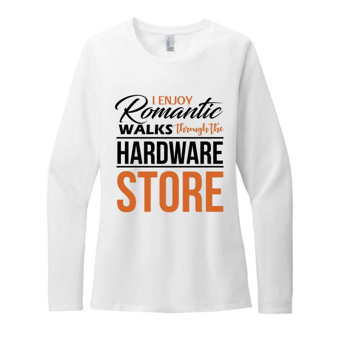 Funny Dad T Handyman Hardware Store Tools Gift Womens CVC Long Sleeve Shirt