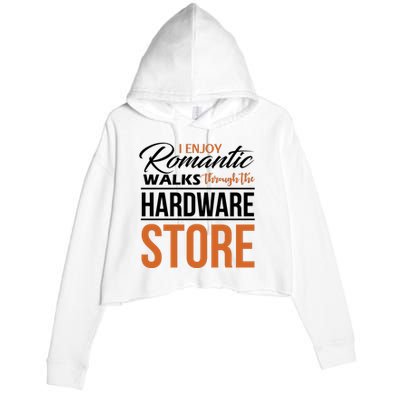 Funny Dad T Handyman Hardware Store Tools Gift Crop Fleece Hoodie