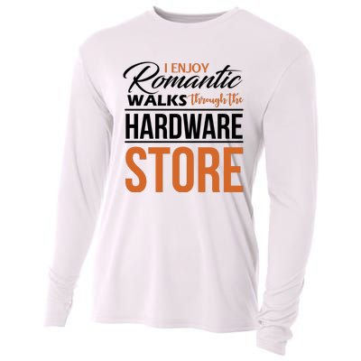 Funny Dad T Handyman Hardware Store Tools Gift Cooling Performance Long Sleeve Crew