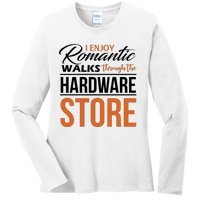 Funny Dad T Handyman Hardware Store Tools Gift Ladies Long Sleeve Shirt