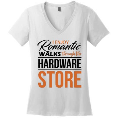 Funny Dad T Handyman Hardware Store Tools Gift Women's V-Neck T-Shirt