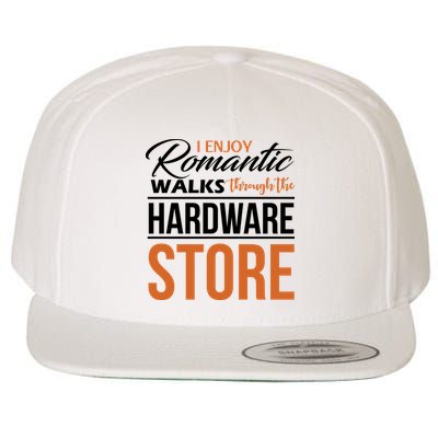 Funny Dad T Handyman Hardware Store Tools Gift Wool Snapback Cap