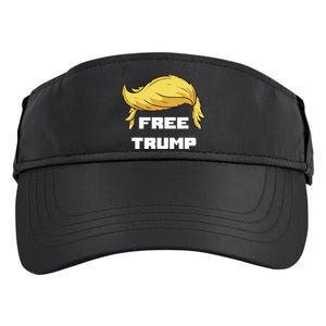 Free Donald Trump Republican Support Adult Drive Performance Visor