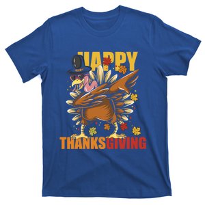 Funny Dabbing Turkey Happy Thanksgiving Day Great Gift T-Shirt