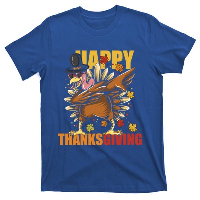 Funny Dabbing Turkey Happy Thanksgiving Day Great Gift T-Shirt