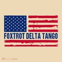 Foxtrots Delta Tangos Funny Drawstring Bag