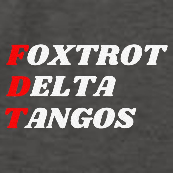 Foxtrots Delta Tangos Funny Bear Foxtrots Delta Tangos Vector Backpack