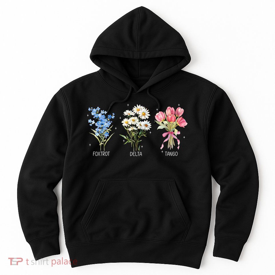 Foxtrot Delta Tango Subtle Anti Trump President Liberal Hoodie