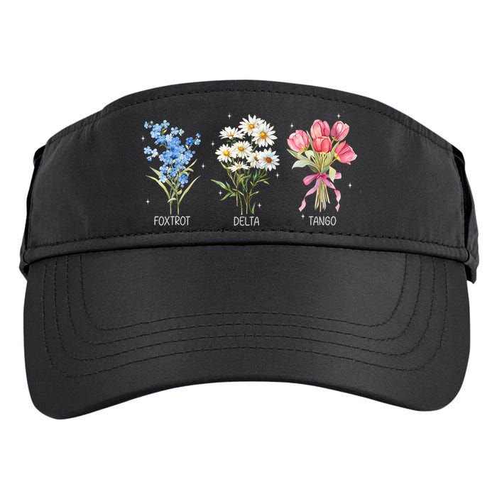 Foxtrot Delta Tango Subtle Anti Trump President Liberal Adult Drive Performance Visor