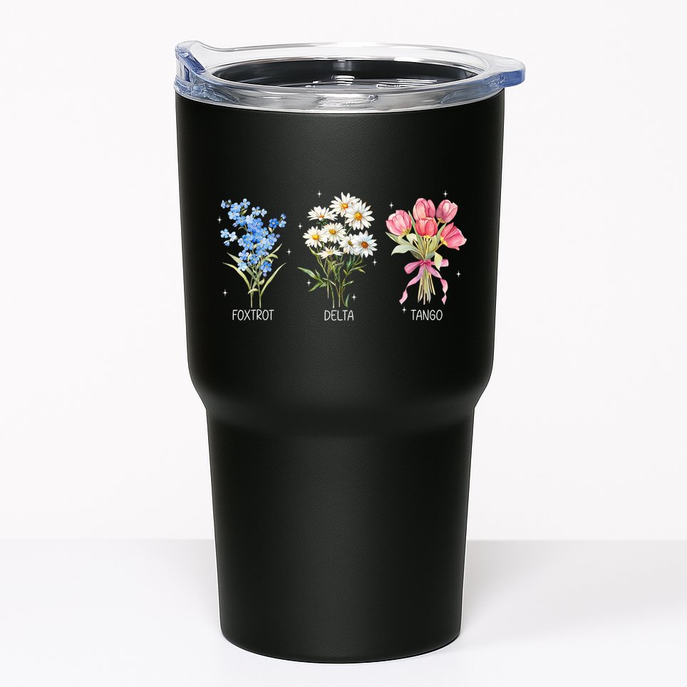 Foxtrot Delta Tango Subtle Anti Trump President Liberal Tumbler