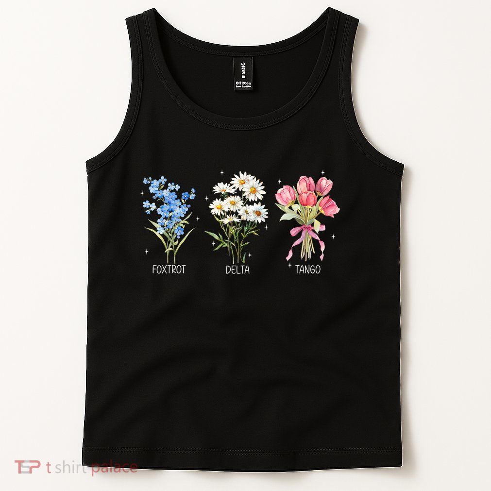 Foxtrot Delta Tango Subtle Anti Trump President Liberal Tank Top