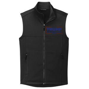 Funny Donald Trump 2024 Take America Back Maga Gift Collective Smooth Fleece Vest