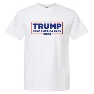 Funny Donald Trump 2024 Take America Back Maga Gift Garment-Dyed Heavyweight T-Shirt