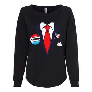 Funny Donald Trump Halloween Costume Cartoon Womens California Wash Sweatshirt