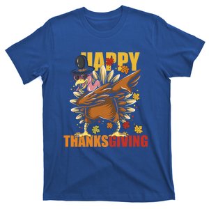 Funny Dabbing Turkey Happy Thanksgiving Day Gift T-Shirt