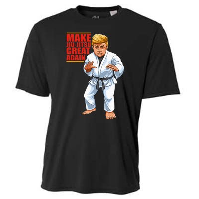 Funny Donald Trump Republican Jiujitsu And Bjj Gift Cooling Performance Crew T-Shirt