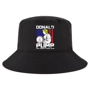 Funny Donald Trump Weight Lifting Workout Gym Cool Comfort Performance Bucket Hat