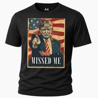 Funny Donald Trump Missed Me Assassination Attempt 2025 Cooling Performance Crew T-Shirt
