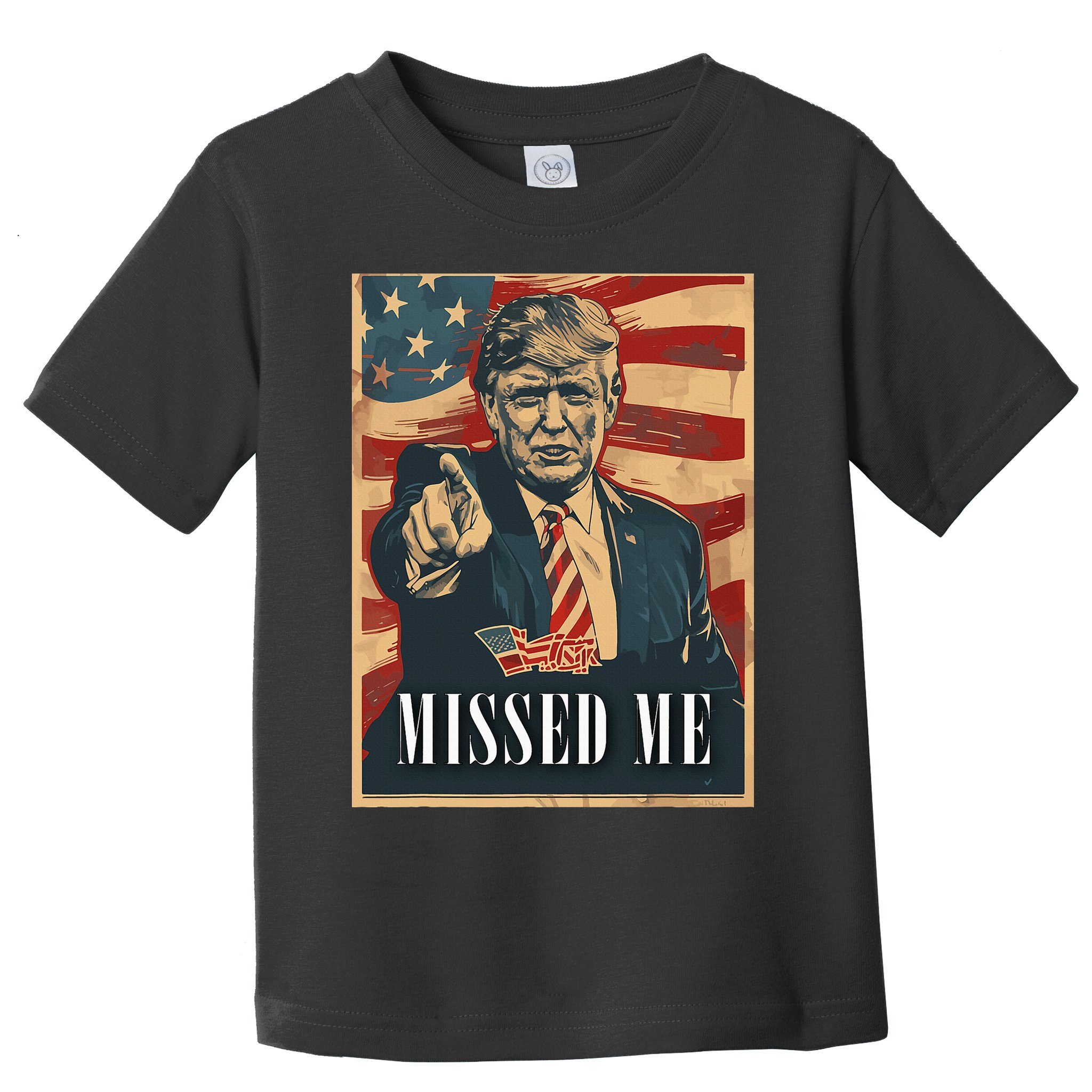 Funny Donald Trump Missed Me Assassination Attempt 2025 Toddler T-Shirt