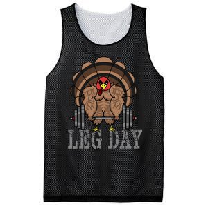 Funny Deadlifting Turkey Thanksgiving Leg Day Deadlift Mesh Reversible Basketball Jersey Tank