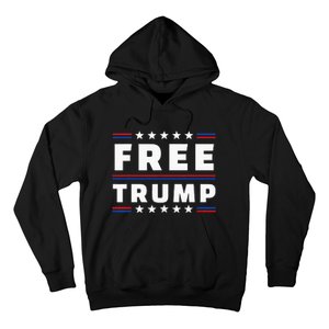 Free Donald Trump Republican Support Hoodie