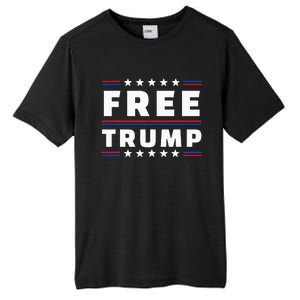 Free Donald Trump Republican Support Tall Fusion ChromaSoft Performance T-Shirt