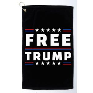 Free Donald Trump Republican Support Platinum Collection Golf Towel