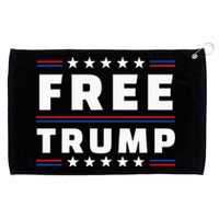 Free Donald Trump Republican Support Grommeted Golf Towel