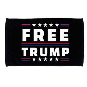 Free Donald Trump Republican Support Microfiber Hand Towel