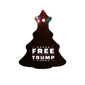 Free Donald Trump Republican Support Ceramic Tree Ornament