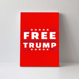 Free Donald Trump Republican Support Canvas