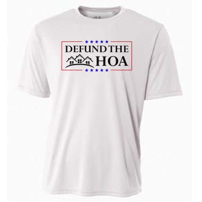 Funny Defund The Hoa Homeowners Association Cooling Performance Crew T-Shirt