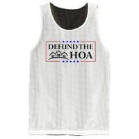 Funny Defund The Hoa Homeowners Association Mesh Reversible Basketball Jersey Tank