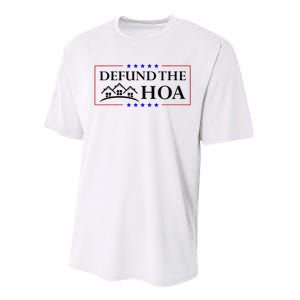 Funny Defund The Hoa Homeowners Association Performance Sprint T-Shirt