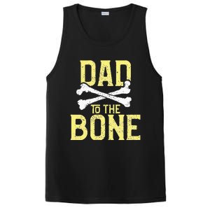 Funny Dad To The Bone Pun Fathers Dad Jokes PosiCharge Competitor Tank