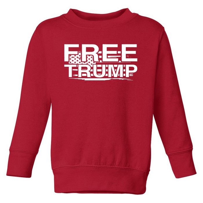 Free Donald Trump Toddler Sweatshirt