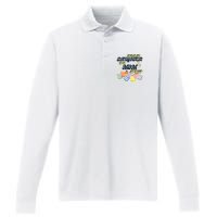 From Daughter To Mom To Grandma Grandmother Performance Long Sleeve Polo