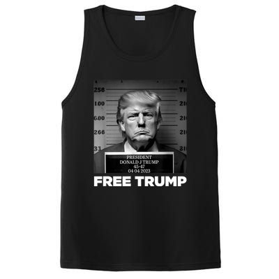 Free Donald Trump Mugshot PosiCharge Competitor Tank