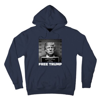 Free Donald Trump Mugshot Hoodie