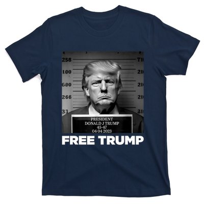 Free Donald Trump Mugshot T-Shirt