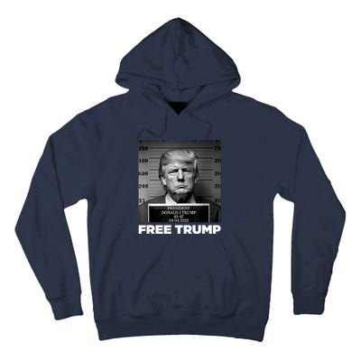 Free Donald Trump Mugshot Tall Hoodie