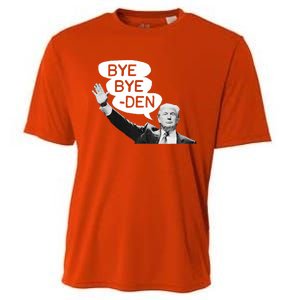 Funny Donald Trump Republican Bye Bye Den Vote Trump Cooling Performance Crew T-Shirt