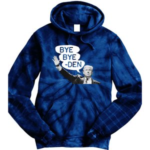 Funny Donald Trump Republican Bye Bye Den Vote Trump Tie Dye Hoodie