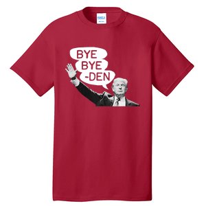 Funny Donald Trump Republican Bye Bye Den Vote Trump Tall T-Shirt