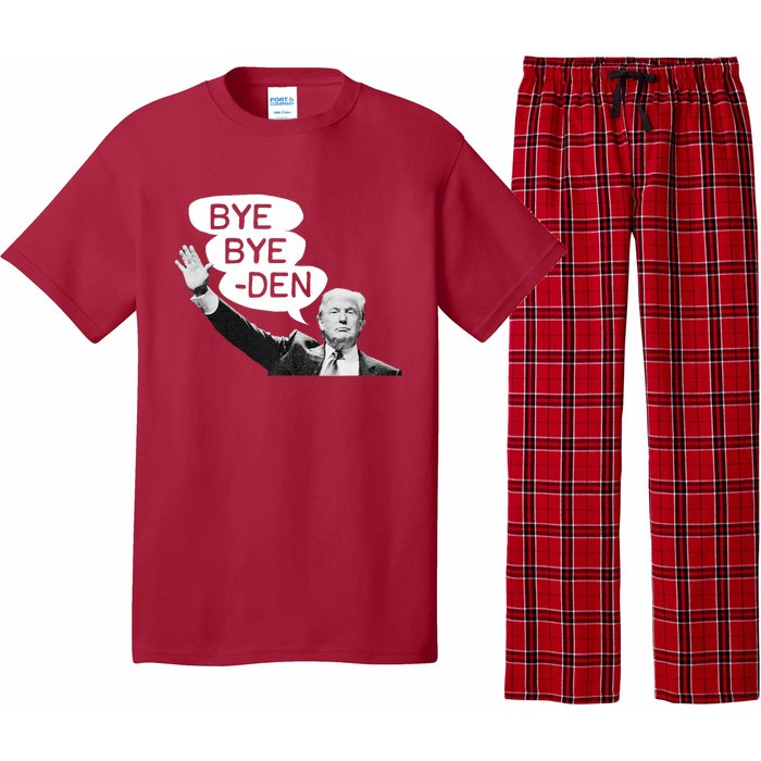 Funny Donald Trump Republican Bye Bye Den Vote Trump Pajama Set