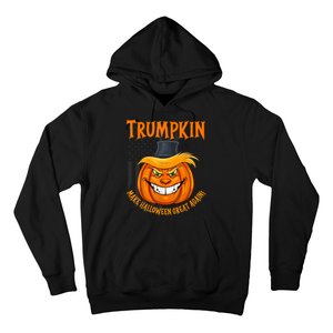 Funny Donald Trump Make Halloween Great Again Trumpkin 2024 Hoodie