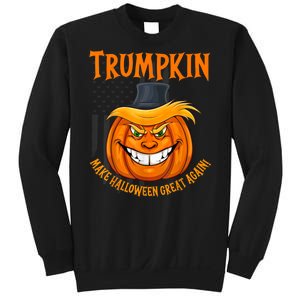 Funny Donald Trump Make Halloween Great Again Trumpkin 2024 Sweatshirt