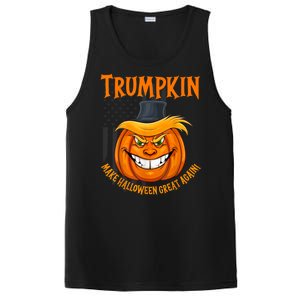 Funny Donald Trump Make Halloween Great Again Trumpkin 2024 PosiCharge Competitor Tank