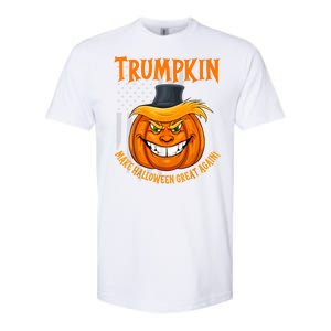 Funny Donald Trump Make Halloween Great Again Trumpkin 2024 Softstyle CVC T-Shirt