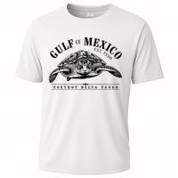 Foxtrot Delta Tango Turtle Gulf Of Mexico Protest Cooling Performance Crew T-Shirt